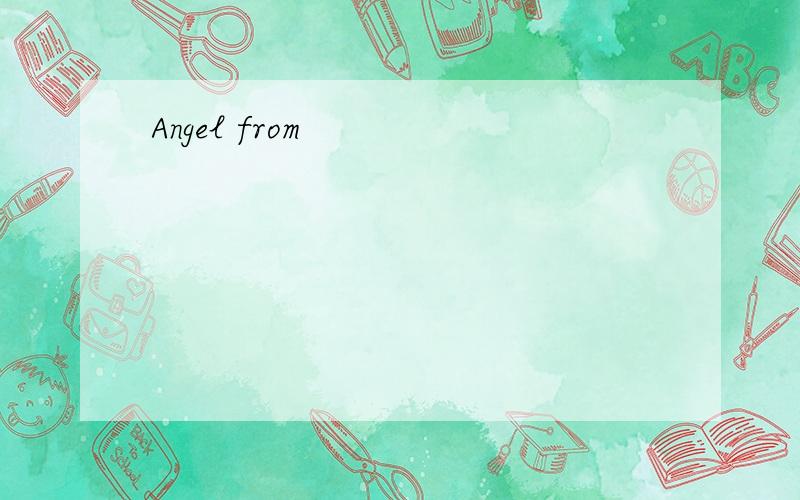 Angel from